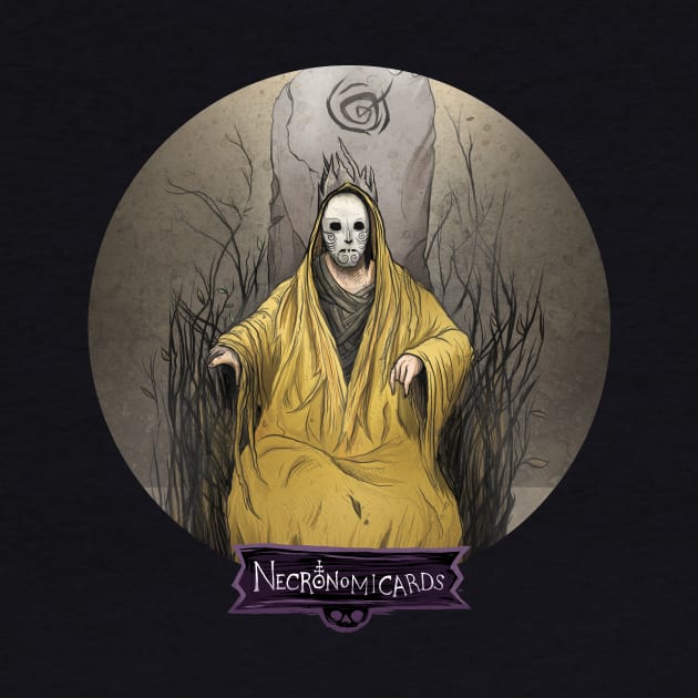 NecronomiCards - The King in Yellow by andyhuntdesigns